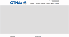 Desktop Screenshot of gtngroup.it