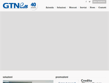 Tablet Screenshot of gtngroup.it